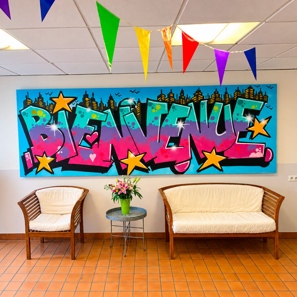 Street art inclusif au Foyer d&rsquo;Accueil Médicalisé Guillaume d&rsquo;Achon
