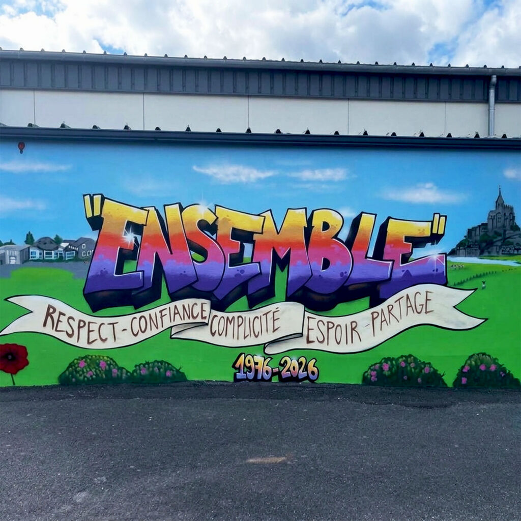 Fresque participative « Ensemble » à l’ETP Saint-James